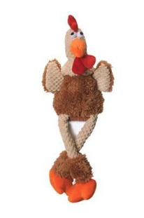 GO DOG CHECKERS ROOSTER SKINNY LARGE