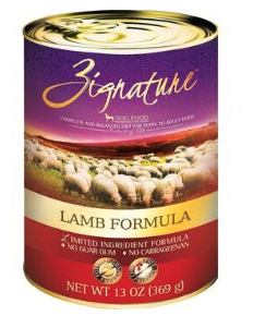Zignature Canned Lamb 13oz