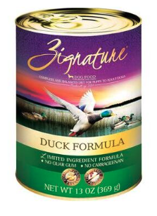 Zignature Canned Duck 13oz