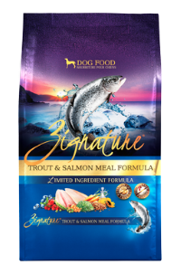 ZIGNATURE DOG TROUT &amp; SALMON MEAL FORMULA 12.5#