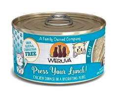 Weruva Cat Pate Chicken Press Your Lunch 3oz