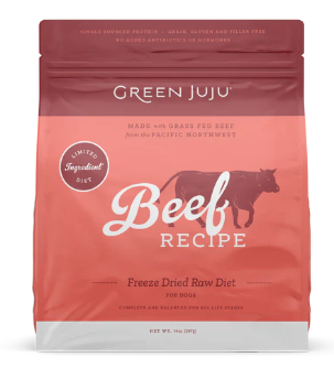 GREEN JUJU FD BEEF 14 OZ
