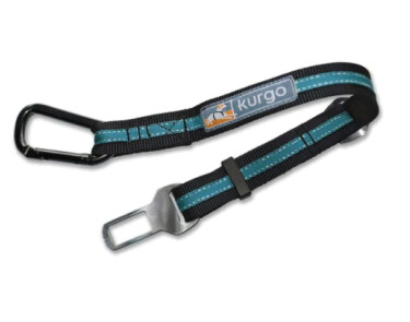 KURGO SEATBELT TETHER BLUE
