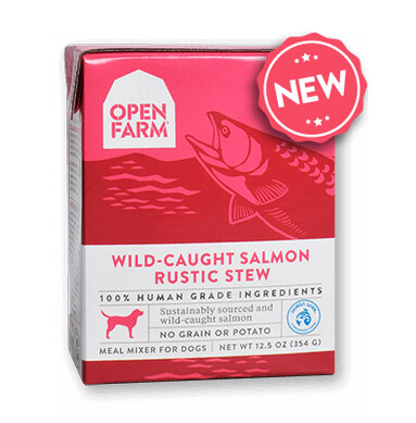 Open Farm Dog Wild Caught Salmon Rustic Stew 12.5oz