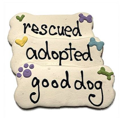 Bubbas Rose Rescued Cookie