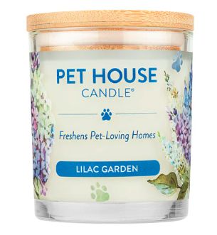 PET HOUSE CANDLE LILAC GARDEN 9OZ