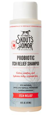 SK HONOR GROOMING SHAMPOO PROBIOTIC ITCH RELIEF 16 OZ