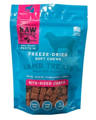 RAW DYNAMIC FD TREATS LAMB 1.5 OZ
