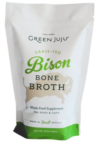 GREEN JUJU BONE BROTH BISON 20 OZ