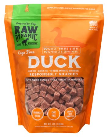 Raw Dynamic Duck 3lb