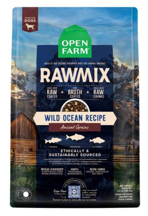 OPEN FARM GRAIN RAWMIX WILD OCEAN 20#