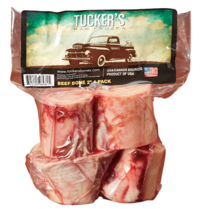 TUCKER&#39;S FRZN BONES BEEF 2&quot; / 4 pk