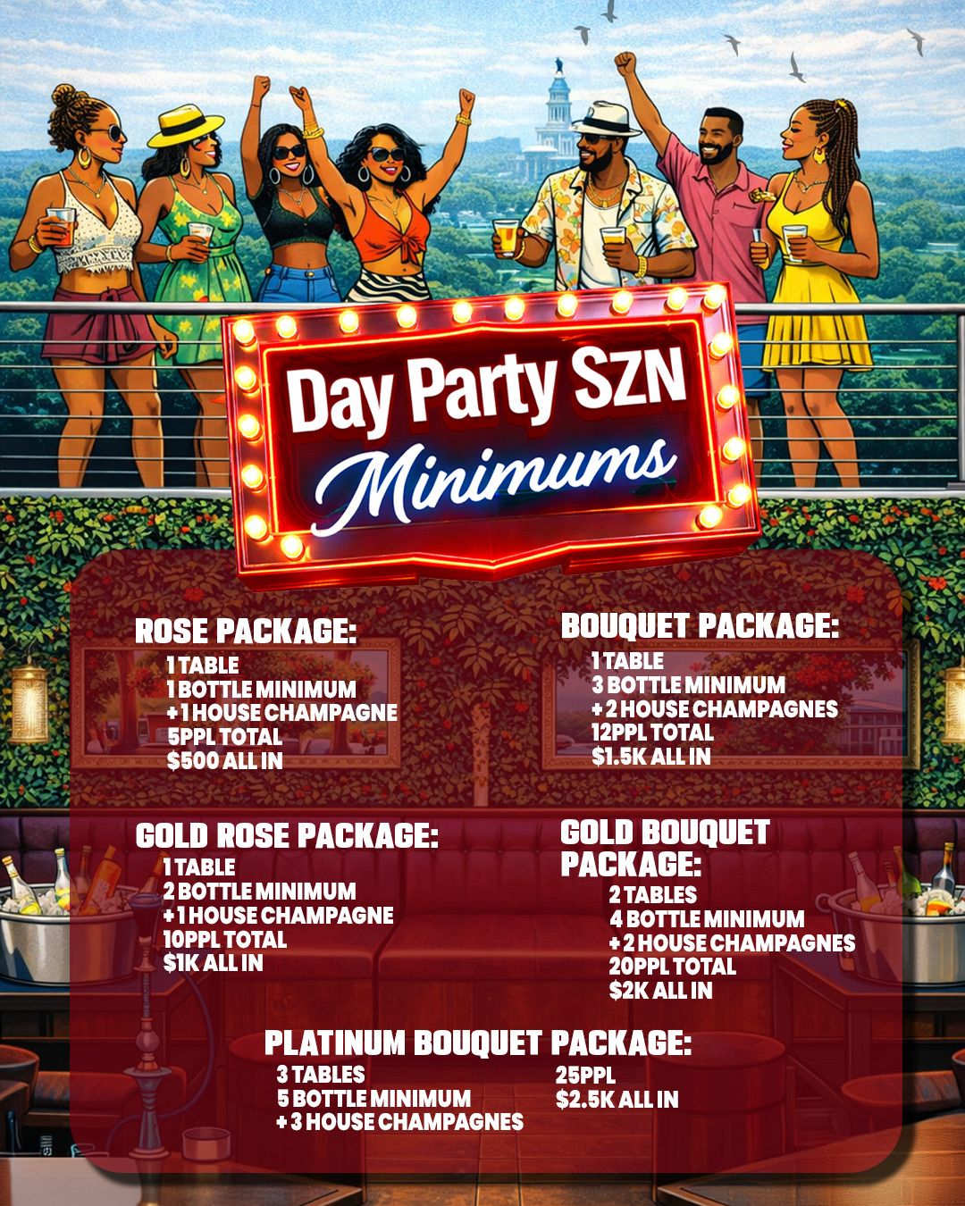 DAY PARTY SZN 4.18 VIP TABLES