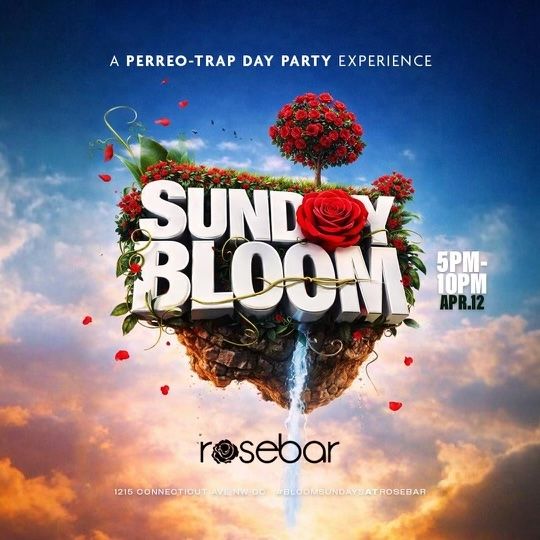 SUNDAY BLOOM DAYPARTY 4.12 VIP TABLES