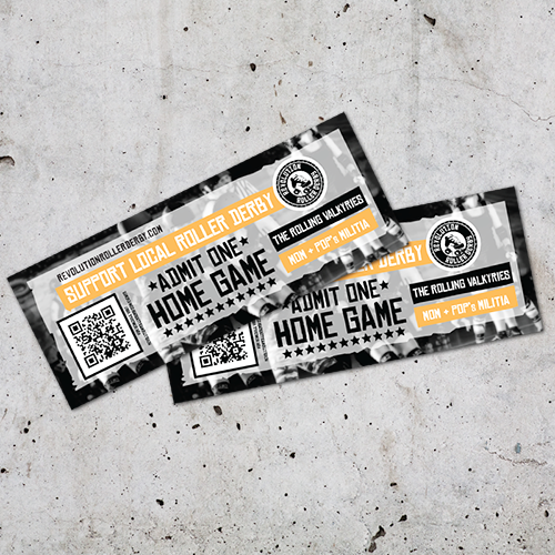 Home Bout Ticket - Store - Revolution Roller Derby