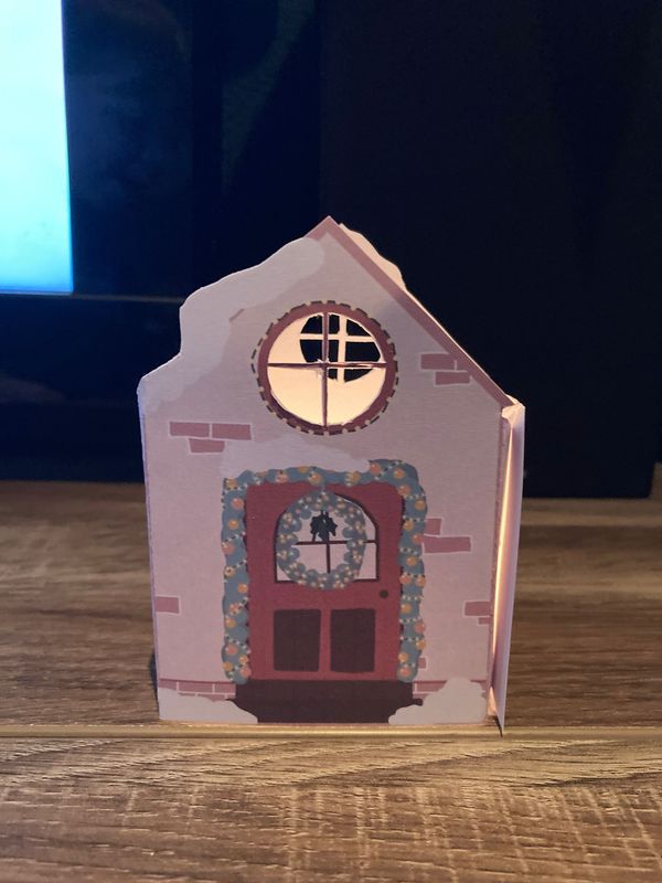 Kersthuisje – Gratis Printable 🎄✨