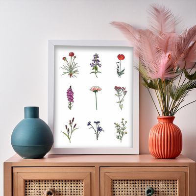 Poster Spring Flowers – Vrolijk &amp; Kleurrijk