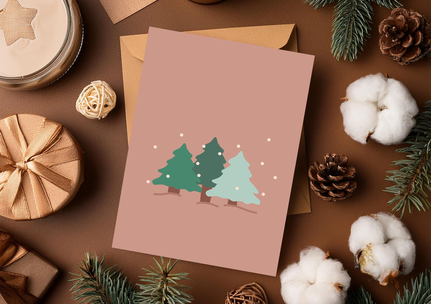 Stel je eigen set van 5 winter kaarten samen