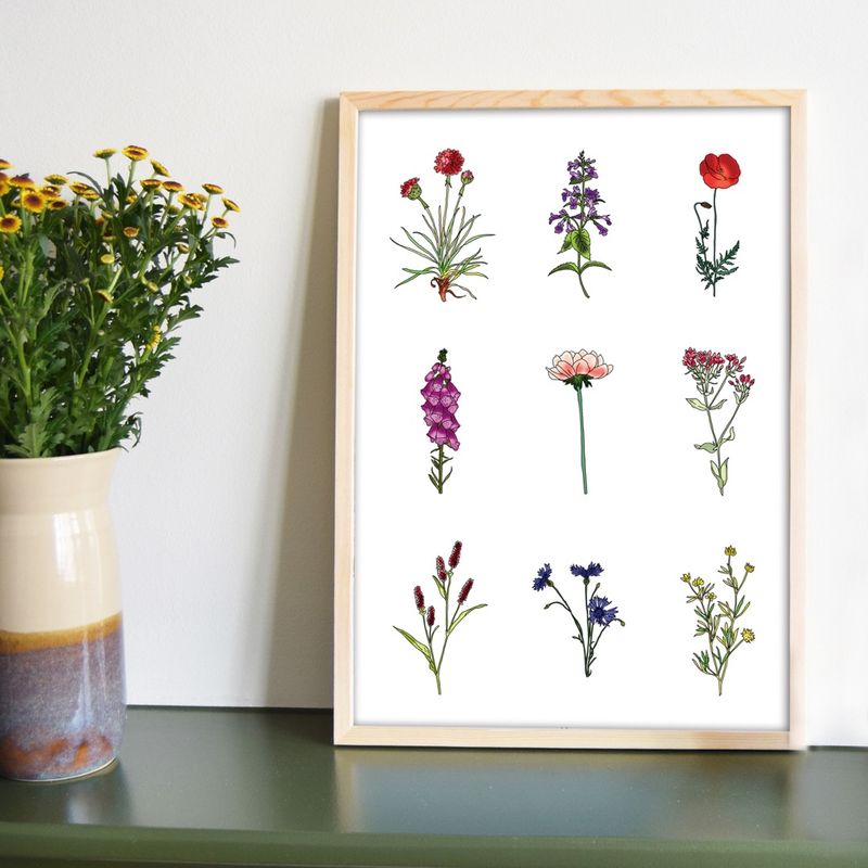 Spring Flowers – kleurrijke bloemen poster