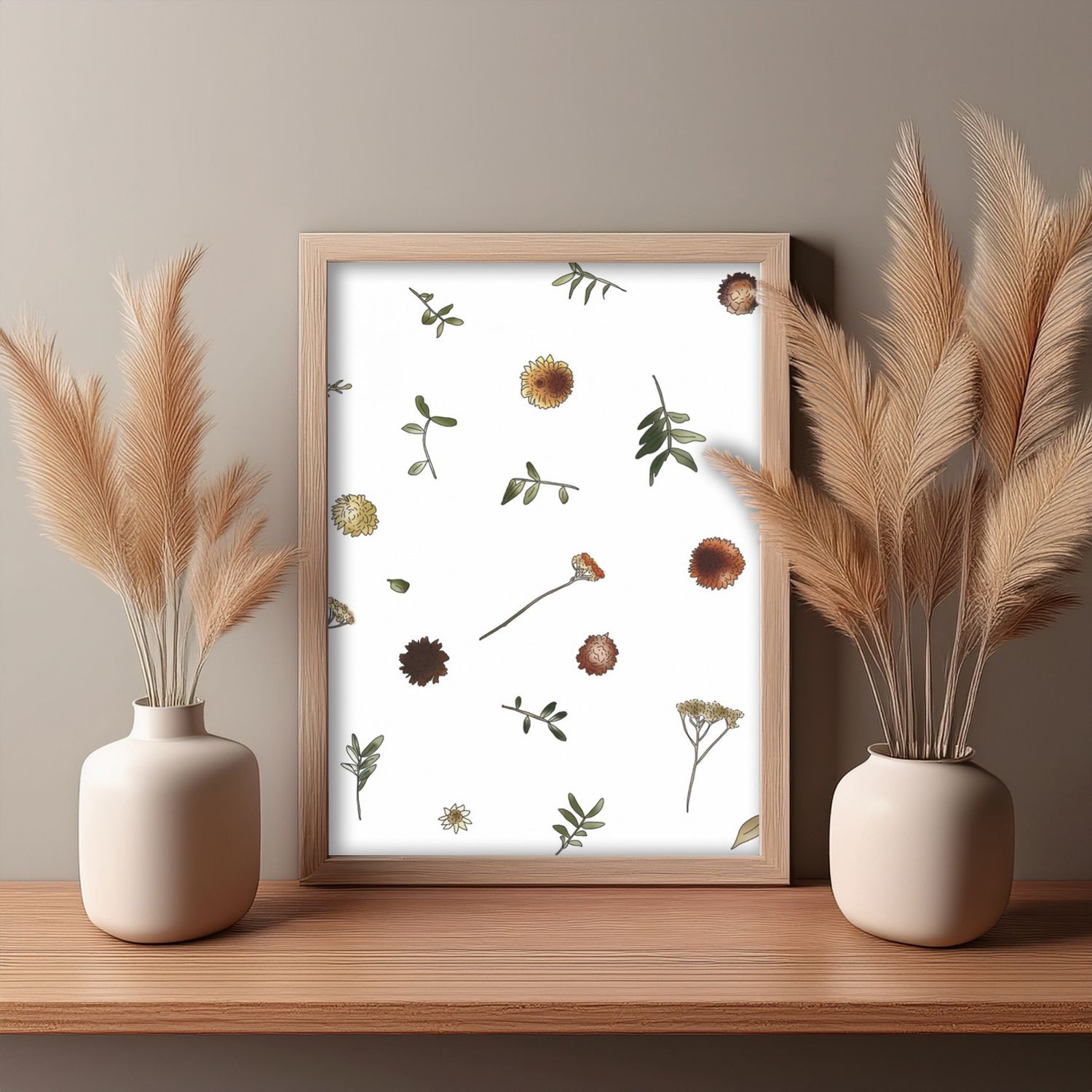 Autumn Glory – botanische herfstposter