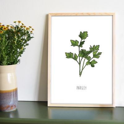Kruidenposter set – voor de keuken (3 prints A4)