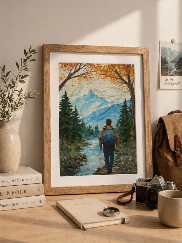 Into the Forest – origineel kunstwerk op kaart