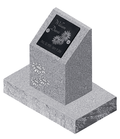 Cremation Pillar Pedestal Single