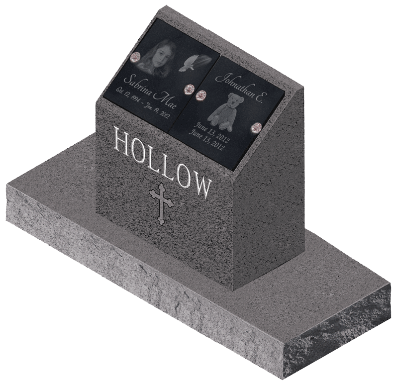 Cremation Pillar Pedestal Companion