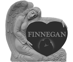Angels &amp; Statues Holding Heart