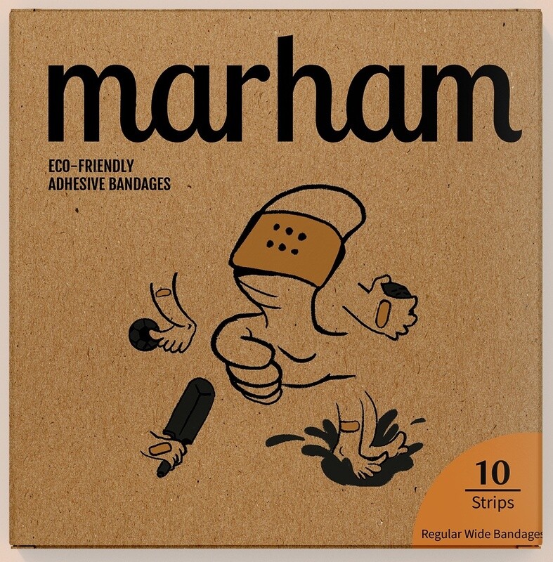 Marham Wide Band-Aids