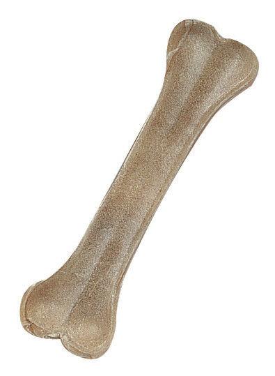 Kauwbot van geperst runderhuid 20cm 150 gram per stuk