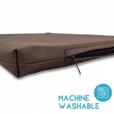 Waterproof Benchkussen Nylon - Bruin Diverse maten
