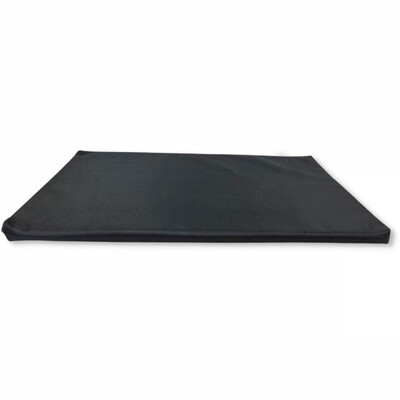 Waterproof Benchkussen Nylon - Zwart Diverse maten