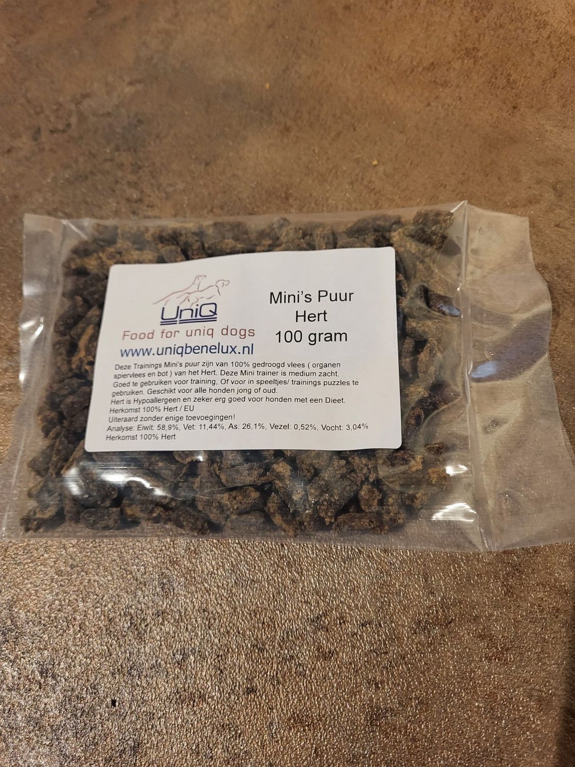 Mini�s Puur Hert - zakje van 100 gram