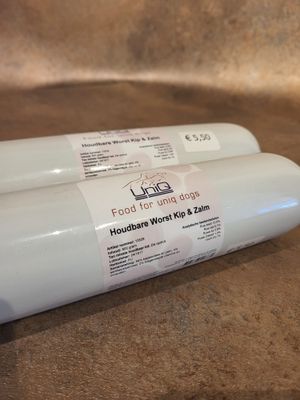 800 gram Houdbare worst Kip/Zalm
