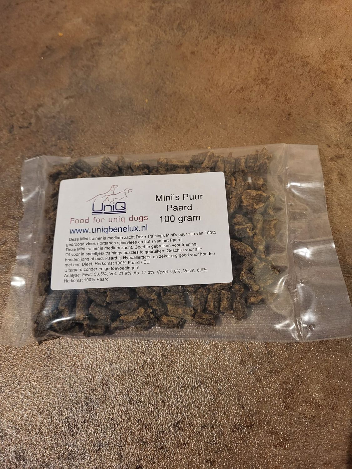 Mini&#39;s Puur Paard - zakje van 100 gram
