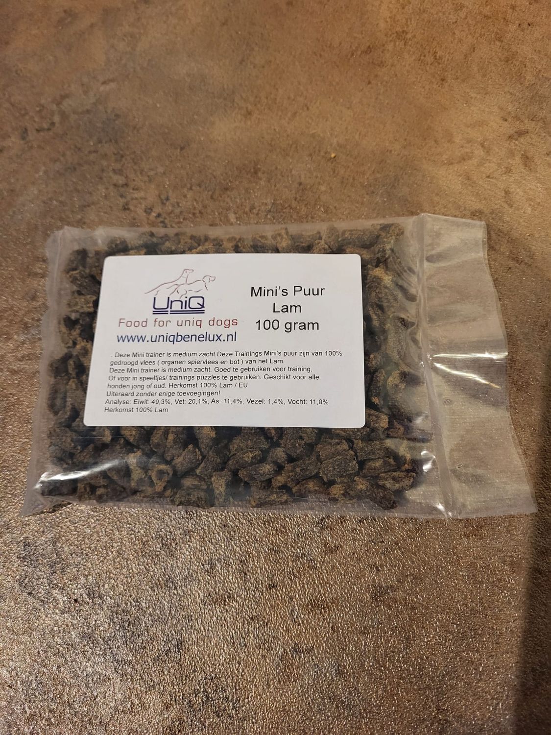 Mini�s Puur Lam - zakje van 100 gram