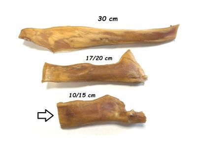 Gedroogde Runderkophuid Lengte 10-15 CM