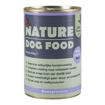 Nature Dog Eend natvoer - 400 gram