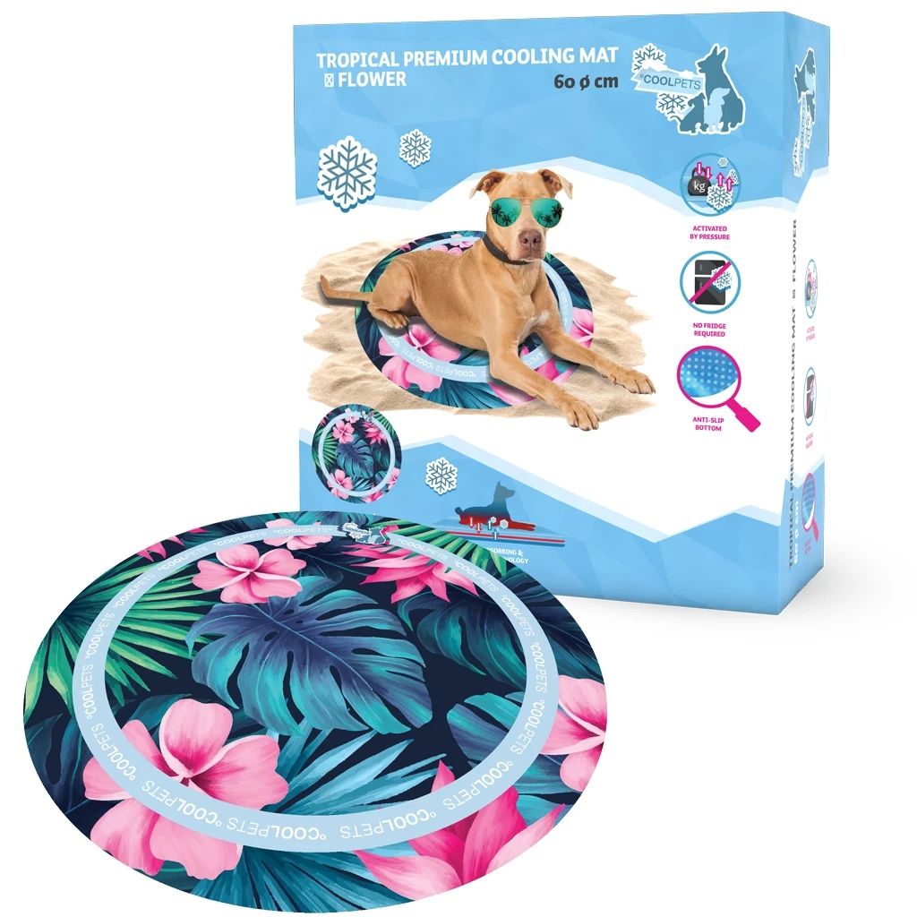 CoolPets Tropical Cooling Mat Rond