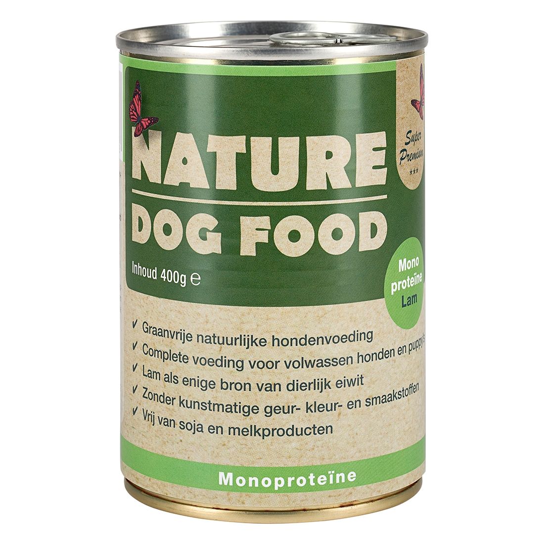 Nature Dog Lam natvoer - 400 gram