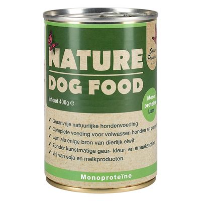 Nature Dog Lam natvoer - 400 gram
