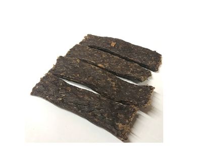 Vleesstrips Wildzwijn - zak van 100 gram