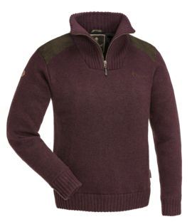 Gebreide trui PINEWOOD® Hurricane donker bordeaux – Dames