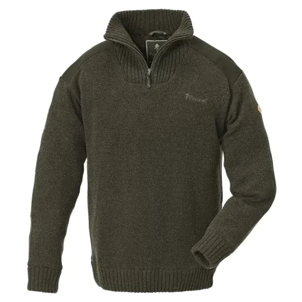 Gebreide trui PINEWOOD® Hurricane Groen - Heren