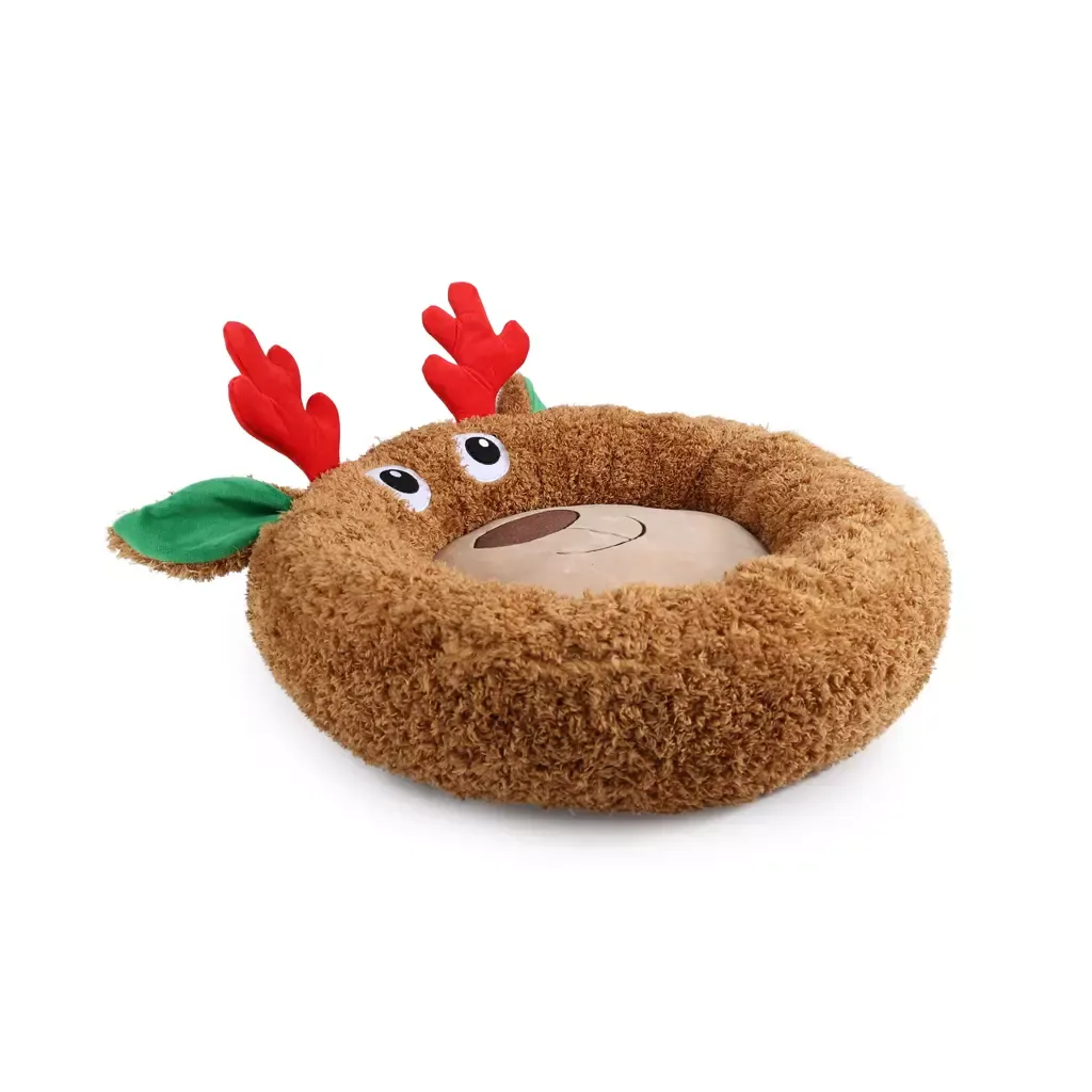 ​AFP Happy Holidays Merry Comfortable Bed Rendier – Ø52 cm