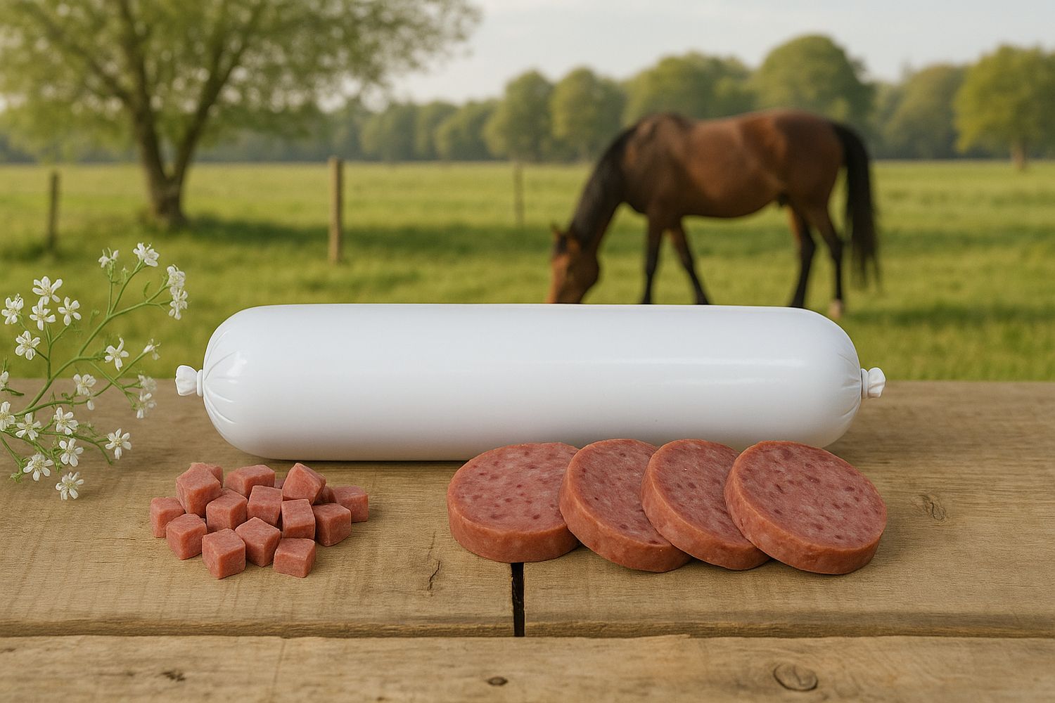 800 gram Houdbare worst Paard