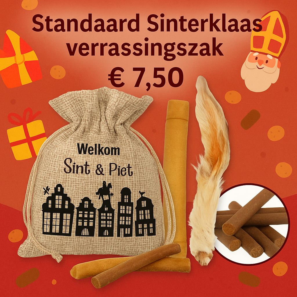 Sinterklaas Jute Zakje