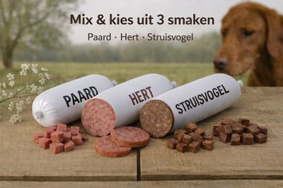 Mix Houdbare Worsten 800 gram - Keuze uit 3 smaken