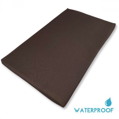 Waterproof Benchkussen Nylon - Bruin Diverse maten